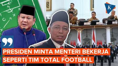 Prabowo Minta Para Menteri Bangun Super Tim, Kerja 