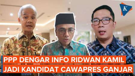 Sekjen PPP Dengar Info Ridwan Kamil Masuk Kandidat Cawapres Ganjar