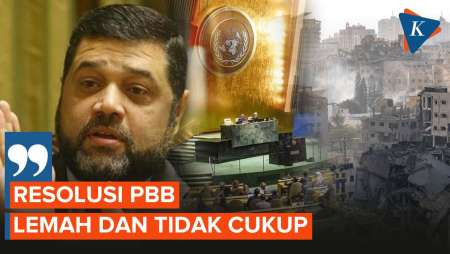 Hamas: Resolusi PBB Lemah dan Tidak Cukup