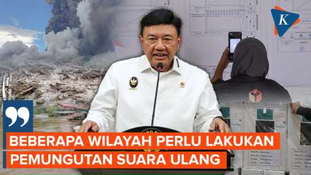 Menko Polkam Ungkap Sejumlah Wilayah Perlu Lakukan Pemungutan Suara Ulang, Ada Apa?