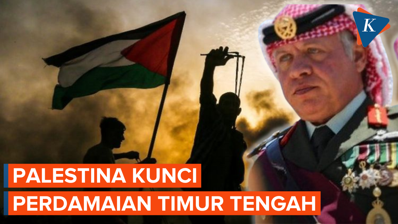 Raja Yordania:  Solusi untuk Palestina adalah kunci perdamaian Timur Tengah
