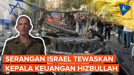 Serangan Israel Tewaskan Kepala Keuangan Hizbullah di Suriah