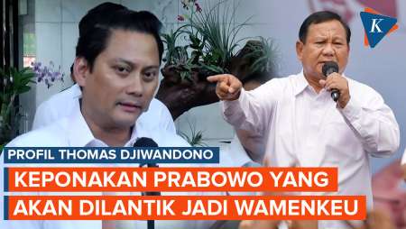 Profil Thomas Djiwandono, Keponakan Prabowo Akan Dilantik Jokowi Jadi Wamenkeu