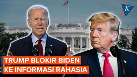 Donald Trump Cabut Akses Joe Biden ke Informasi Rahasia, Balas Dendam?