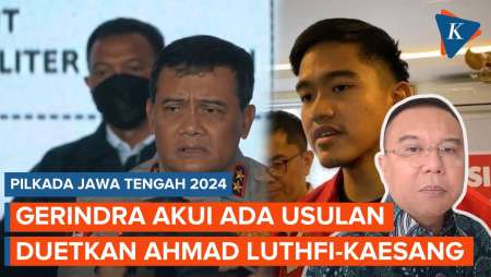 Gerindra Akui Ada Usul Duetkan Ahmad Luthfi dan Kaesang untuk Pilkada Jateng