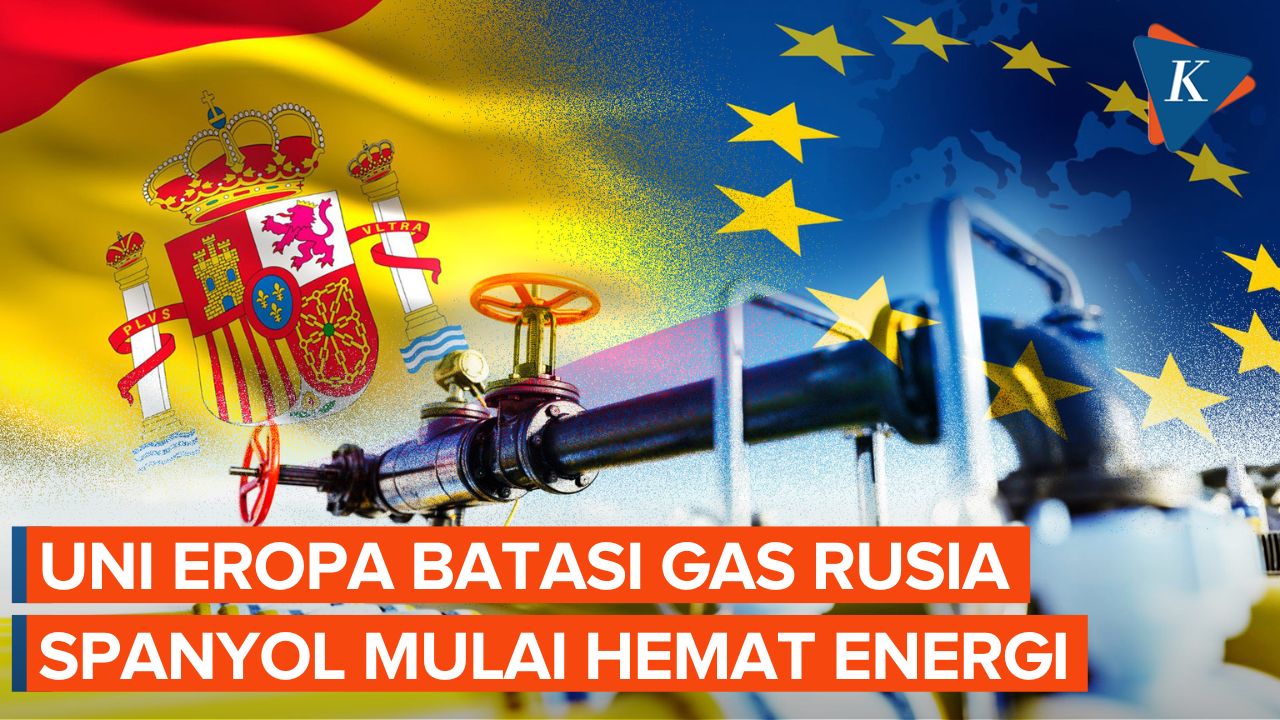 Uni Eropa Batasi Ketergantungan Gas Rusia, Spanyol Bersiap Hemat Gas dan Energi