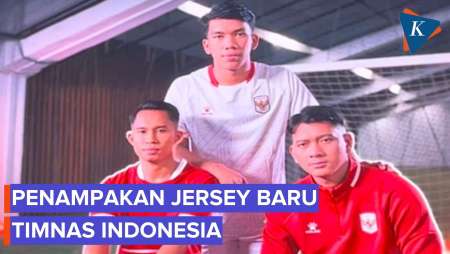 Timnas Indonesia Resmi Punya Jersey Baru Buatan Kelme, Begini Modelnya