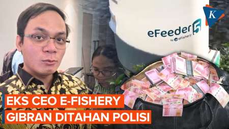 Gibran Eks CEO eFishery Ditahan Polisi, Diduga Gelapkan Dana!