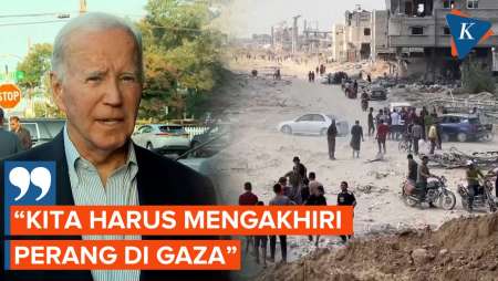 Biden Sebut Gencatan Senjata di Gaza Hampir Capai Kesepakatan, Perang Harus Diakhiri