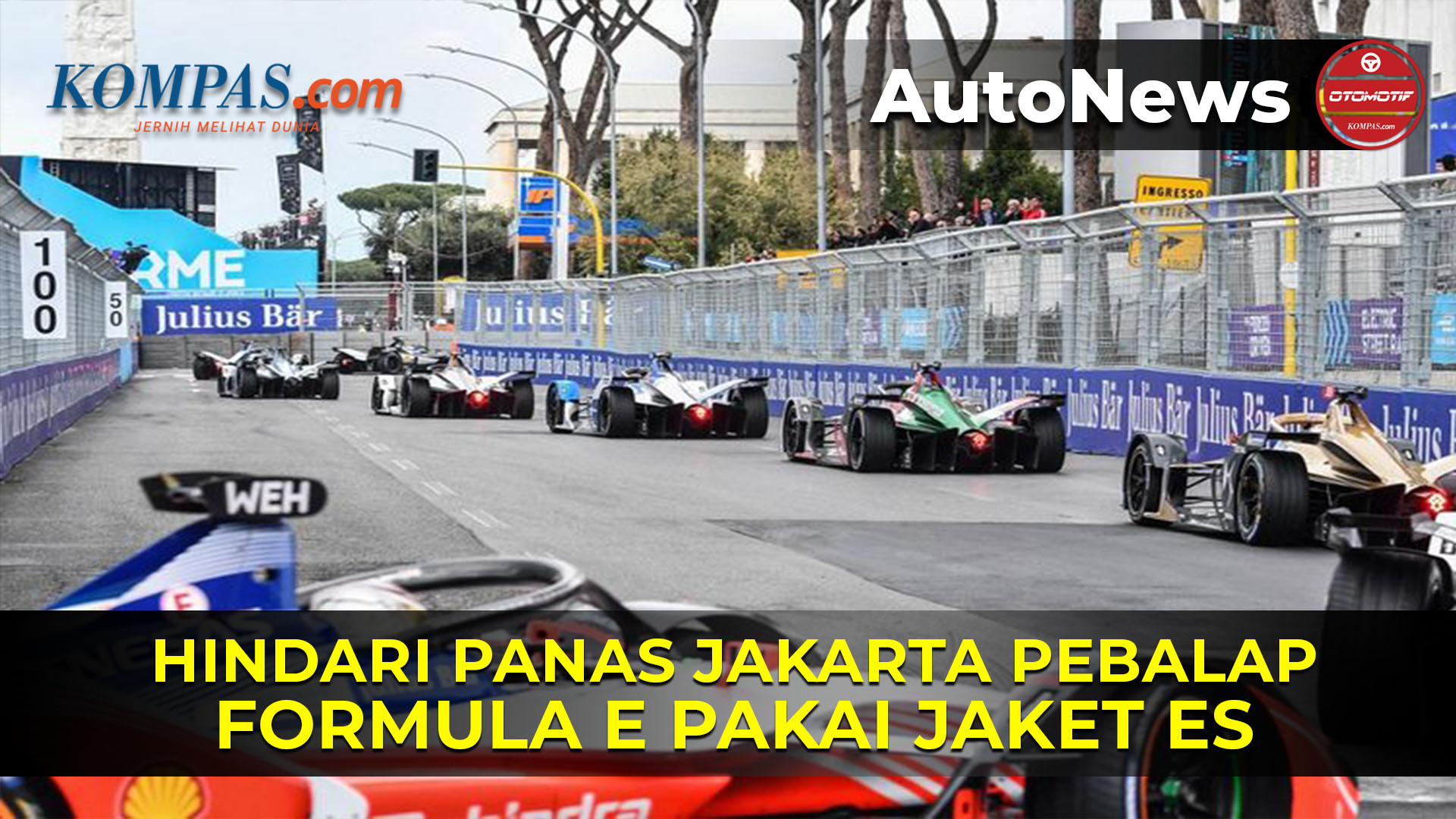 Cuaca Jakarta Panas, Penyelenggara Formula E Siapkan 1.000 Unit AC