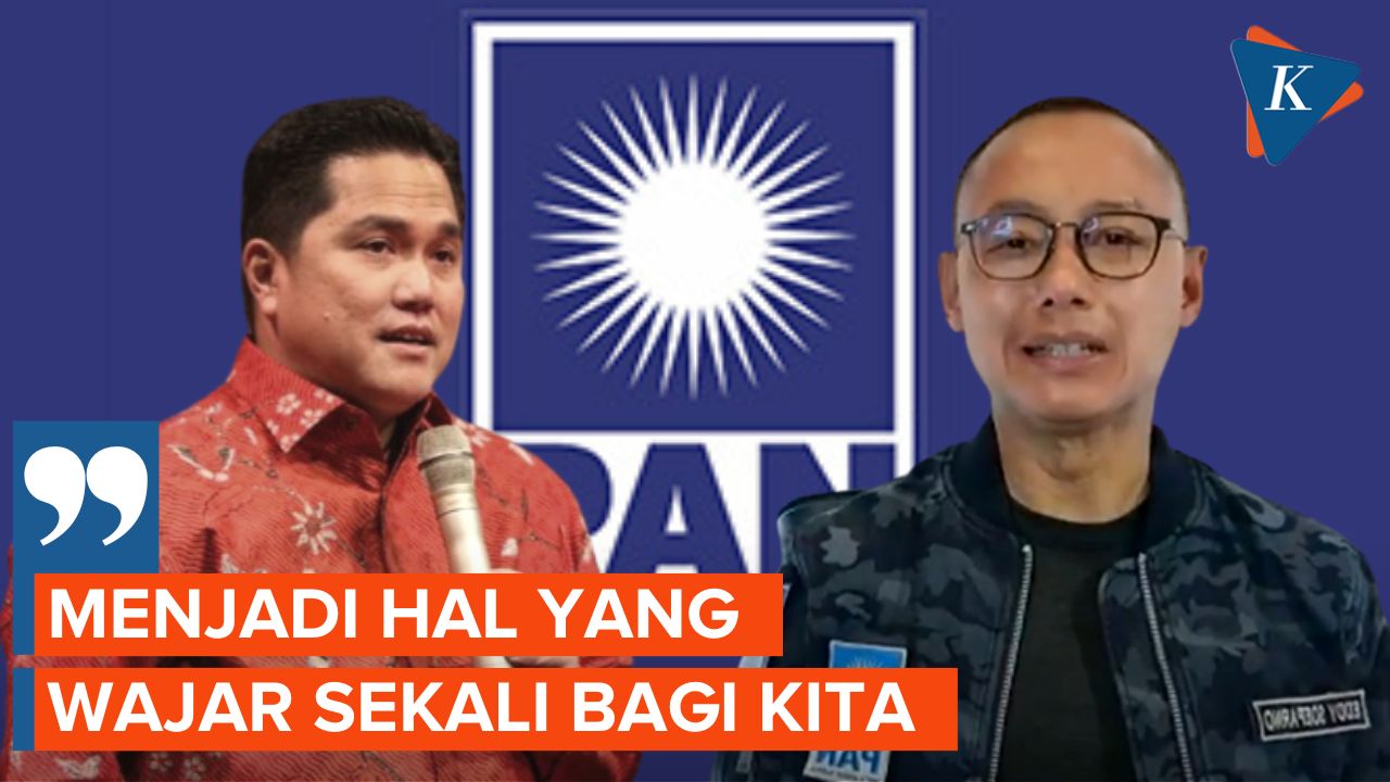 Selain Ridwan Kamil, PAN Juga Ingin Ajak Erick Thohir Jadi Kadernya