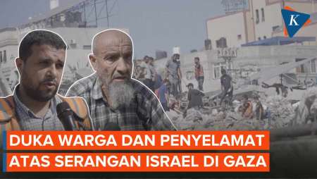 Cerita Warga Jalur Gaza yang Permukimannya Diserang Bom Israel