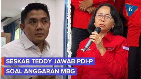 Seskab Teddy Jawab Kritik PDI-P Soal Anggaran MBG Kurangi Pendidikan