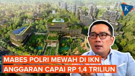 Mabes Polri Didesain Mirip Hotel Mewah di Bali, Anggaran Capai Rp 1,4 Triliun