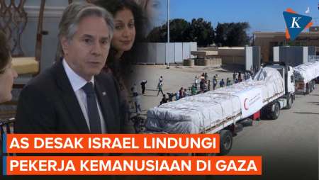 AS Desak Israel untuk Lindungi Pekerja Kemanusiaan di Gaza