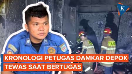 Kronologi Petugas Damkar Depok Tewas Saat Padamkan Kebakaran di Pasar Cisalak