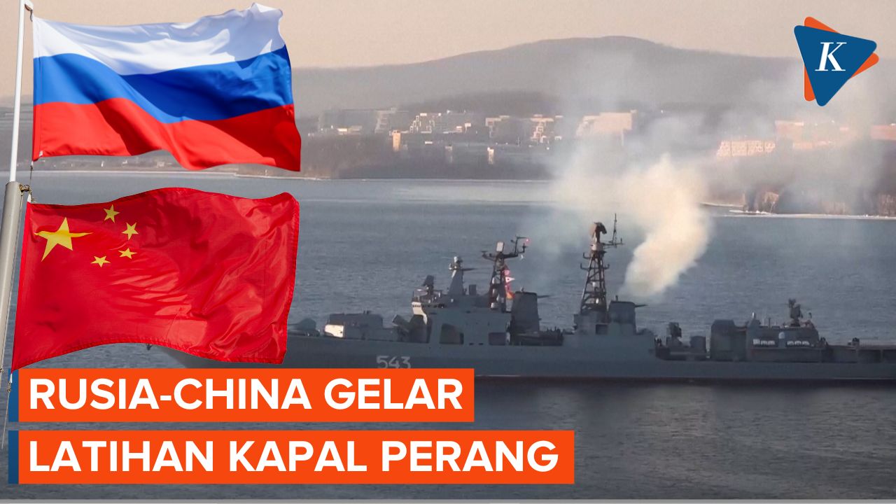 Gas Terus! Rusia-China Gelar Latihan Kapal Perang di Akhir Tahun