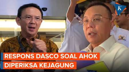 Dasco Tanggapi Ahok yang Diperiksa Kejagung Terkait Pertamina