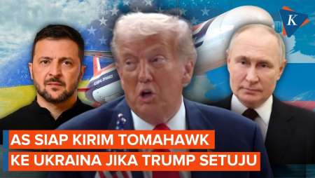 AS Siap Kirim Rudal Tomahawk ke Ukraina jika Disetujui Trump
