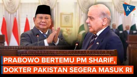 Oleh-oleh Prabowo Dari Pakistan, Dokter Dan Profesor Kesehatan Segera Masuk Indonesia