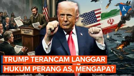 "Deadline" 60 Hari Terlewati, Trump Terancam Langgar Hukum Perang AS