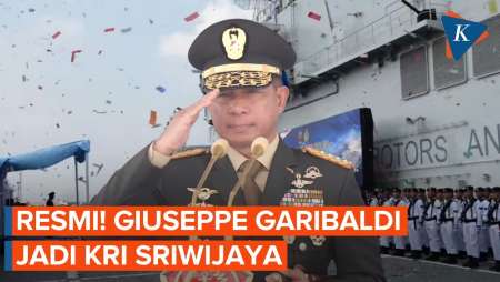 Detik-detik Kapal Induk Garibaldi Berubah Nama Jadi KRI Sriwijaya
