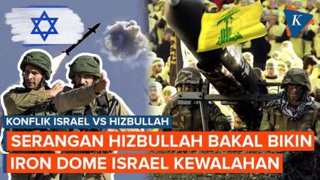 Serangan Rudal-rudal Hizbullah Bisa Bikin Iron Dome Israel Kewalahan jika Perang Pecah