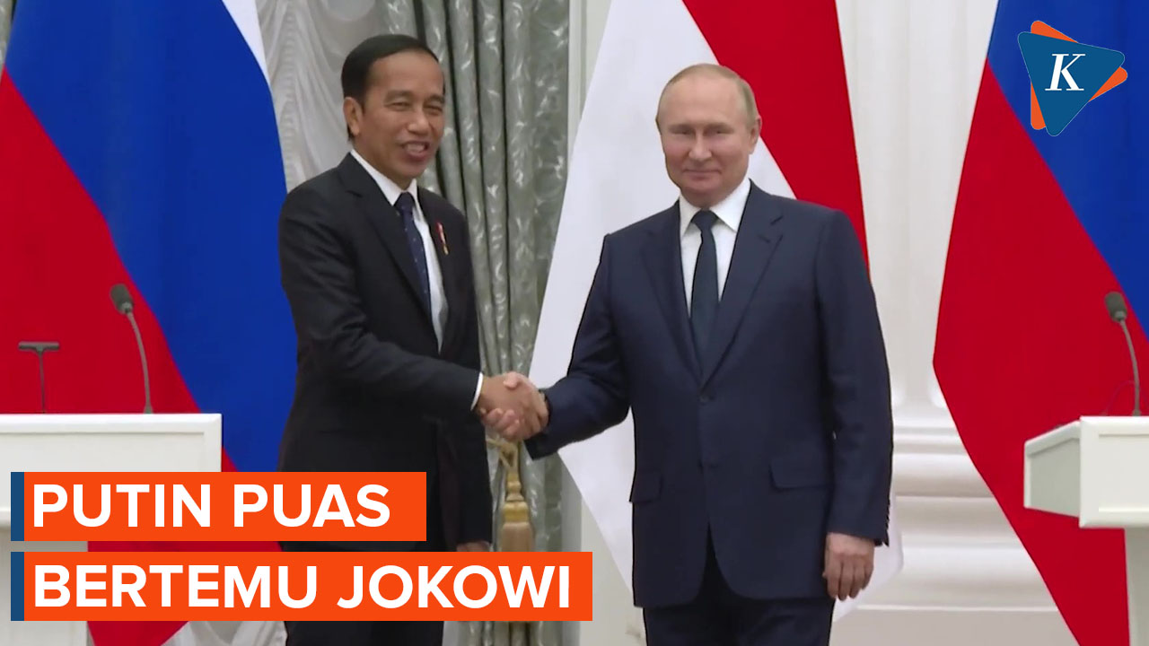 Putin Puas Bertemu Jokowi