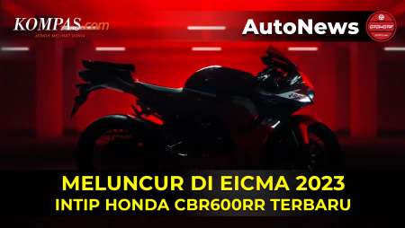 Honda Luncurkan CBR600RR Terbaru di EICMA 2023