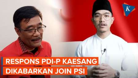 Kaesang Dikabarkan Gabung PSI, PDI-P: Jangan Buru-buru