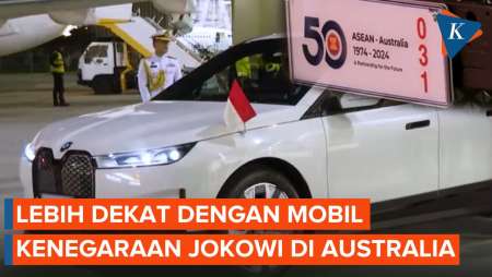 Tampil Ngejreng! Mobil KTT Jokowi di Australia Bukan Mobil Biasa