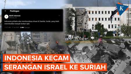 Kecam Serangan Israel ke Damaskus, Indonesia Dorong Gencatan Senjata Permanen