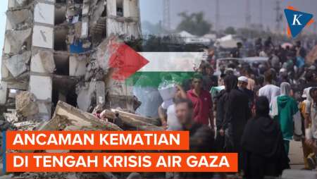 Gaza Krisis Air Akut, PBB Peringatkan Ancaman Kematian