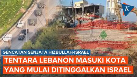 Tentara Lebanon Dikerahkan ke Pesisir usai Pasukan Israel Tarik Diri