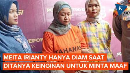 Momen Meita Irianty “Membisu” Saat Diminta Ucapkan Permintaan Maaf