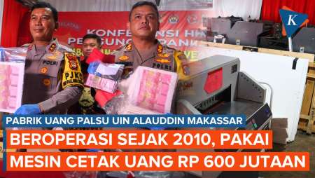 Pabrik Uang Palsu di UIN Alauddin Makassar, Ternyata Beroperasi Sejak 2010