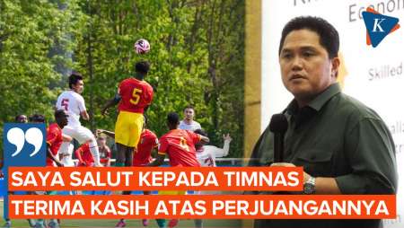 Timnas U23 Indonesia Gagal ke Olimpiade, Ini Kata Erick Thohir