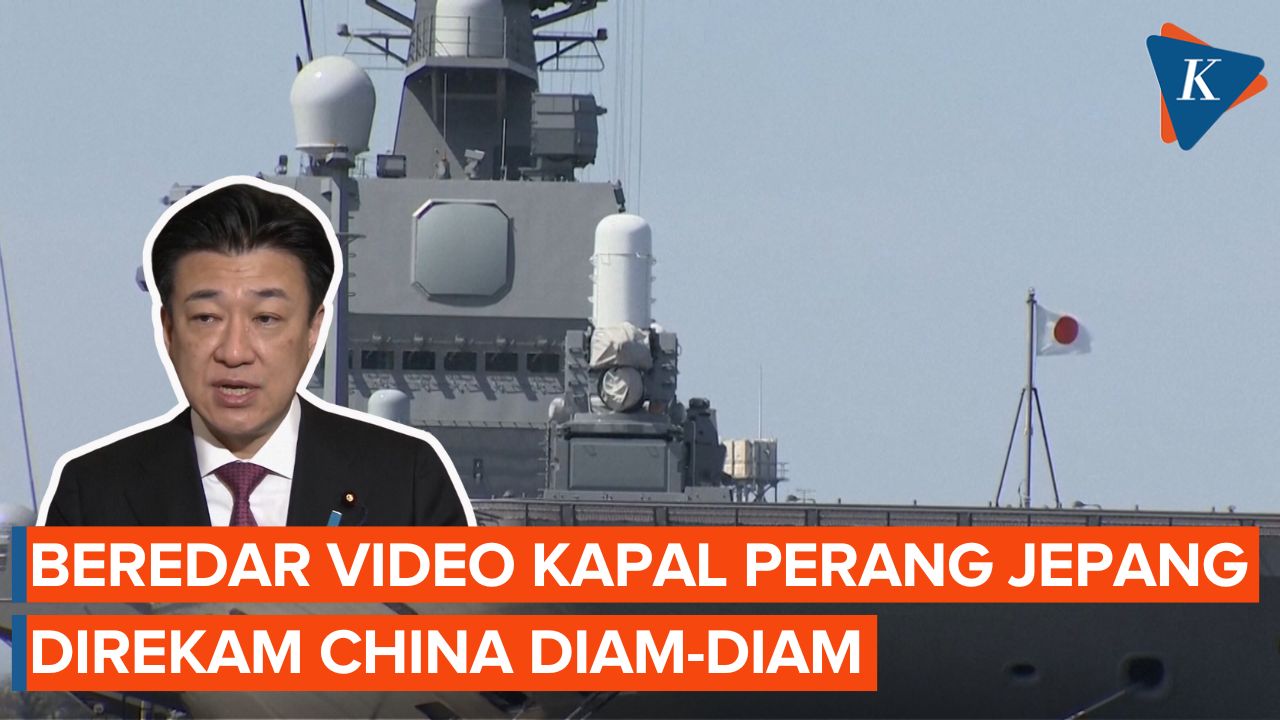 Jepang Tingkatkan Keamanan Menyusul Beredarnya Video Kapal Perangnya  Direkam China