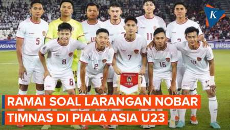 Nobar Timnas U23 Indonesia Boleh, Syaratnya Tidak Dikomersilkan
