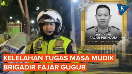 Kelelahan, Brigadir Fajar Meninggal Dunia Usai Bertugas Di Arus Mudik 2026