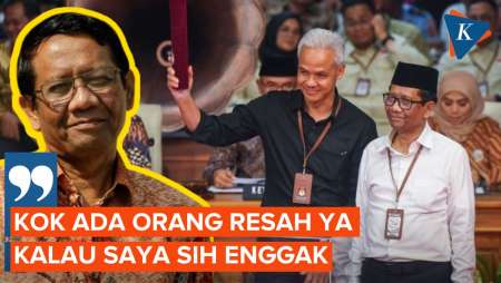 Hasil Survei Kerap Terendah, Mahfud MD Heran Ada yang Resah