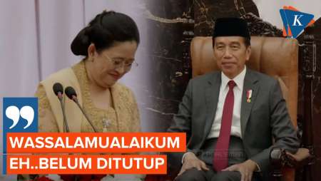 Momen Puan Hampir Lupa Persilakan Jokowi Pidato di Sidang RAPBN 2025