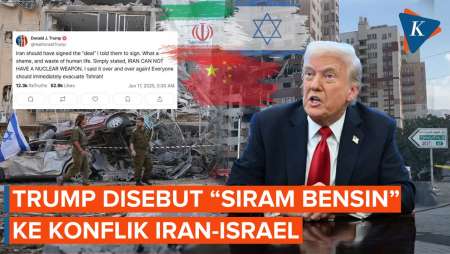 Trump Minta Warga Iran Tinggalkan Teheran, China: Perkeruh Konflik!