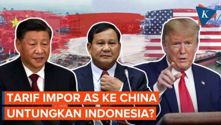 Apakah Penerapan Tarif 10 Persen AS ke China Untungkan Indonesia? 