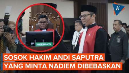 Profil Hakim Andi Saputra, Satu-satunya Hakim Yang Minta Nadiem Makarim Dibebaskan