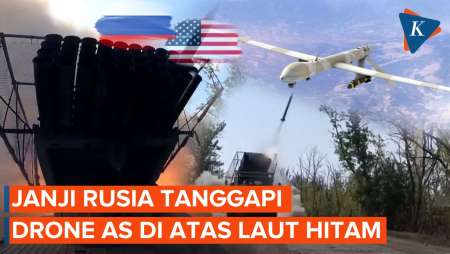 Rusia Peringatkan Amerika Serikat soal Drone di Atas Laut Hitam