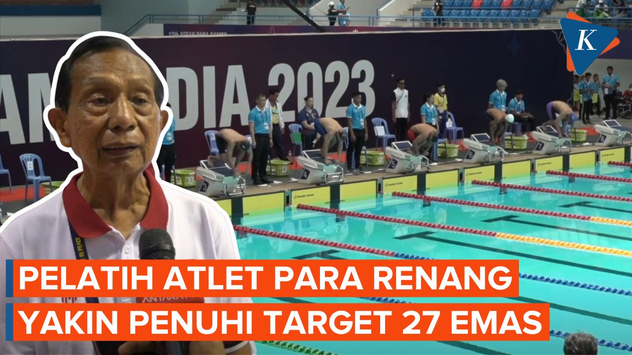 Atlet Para Renang Indonesia Sumbang 9 Emas di ASEAN Para Games 2023