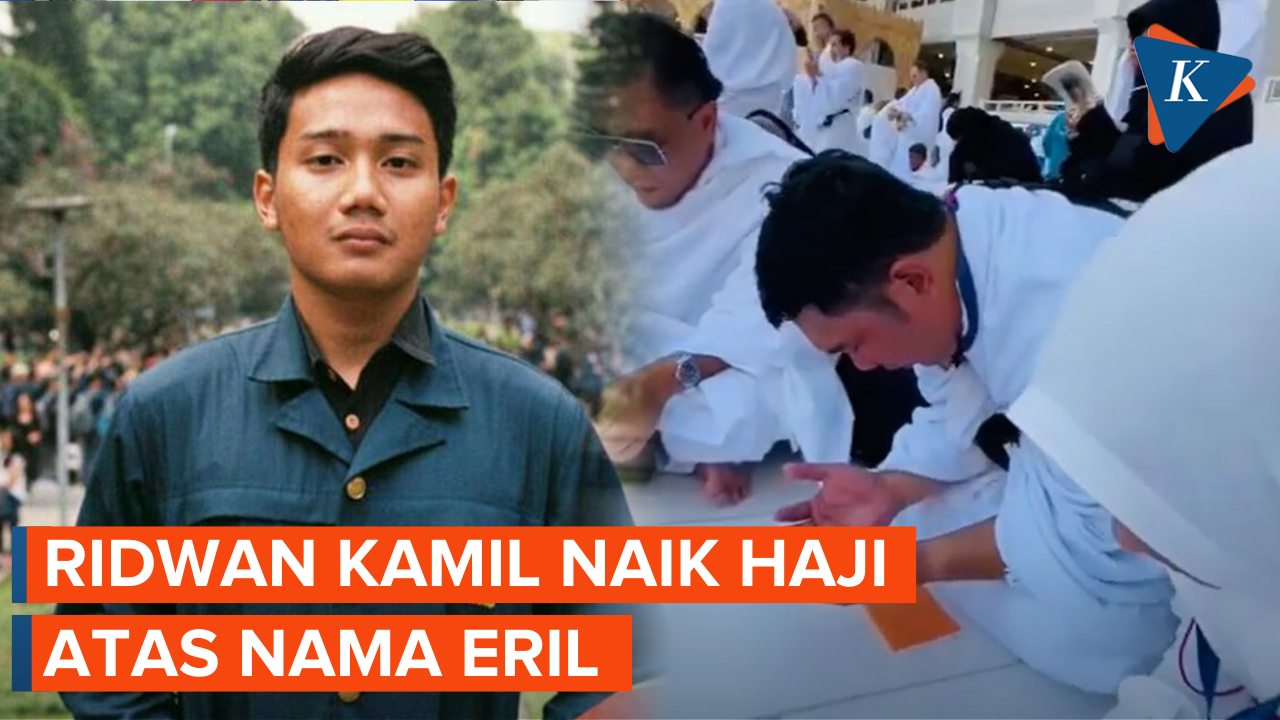 Ridwan Kamil dan Keluarga Lantunkan Doa untuk Eril di Depan Kabah