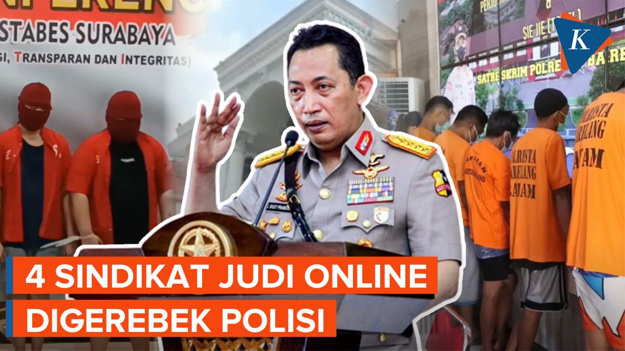 Polisi Bongkar 4 Sindikat Judi Online di Tengah Dugaan Jaringan Kaisar Sambo