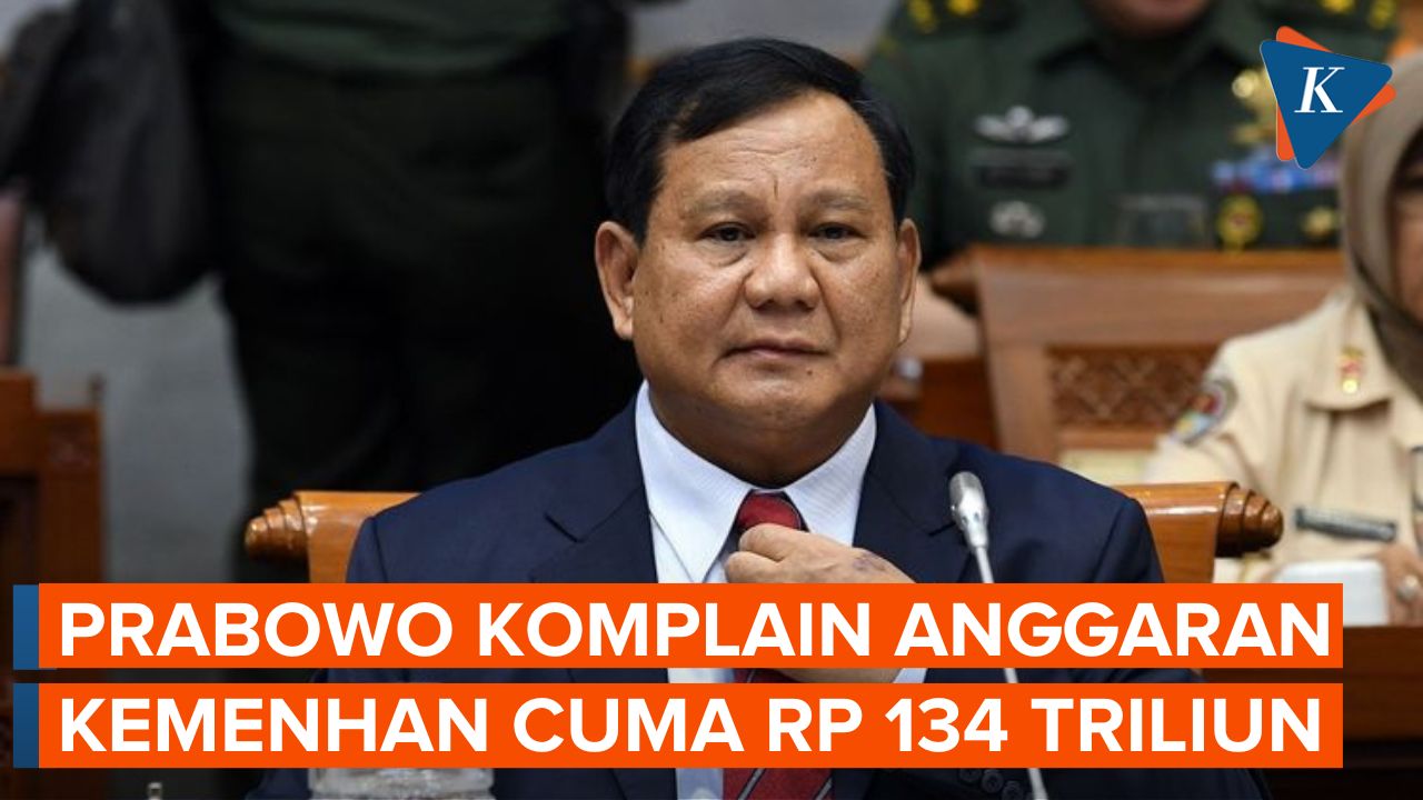 Anggaran Kemenhan Tembus Rp 134 Triliun, Prabowo Sebut Kurang